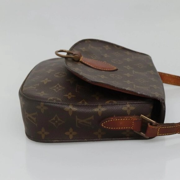 LOUIS VUITTON Monogram Monogram Saint Cloud GM Shoulder Bag M51242 Auth 141085 - Picture 6 of 16